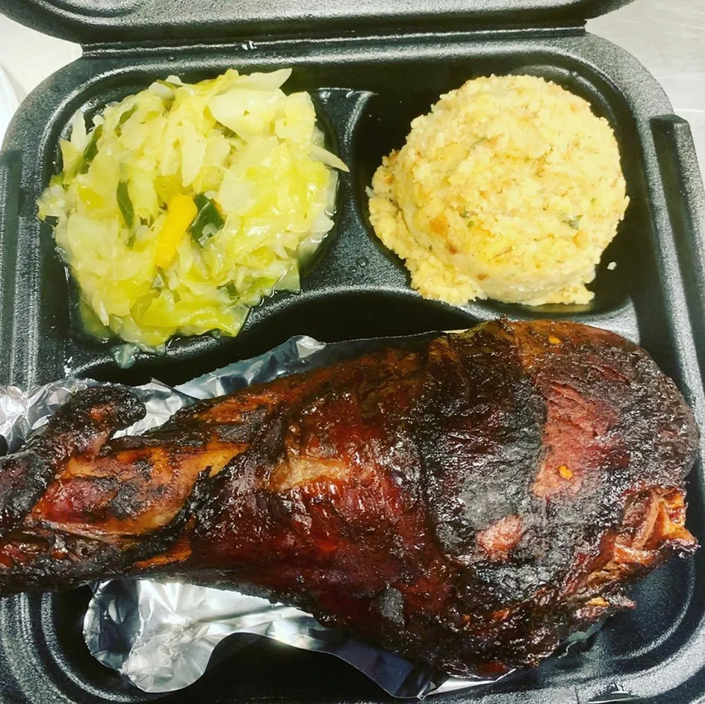 Jerk Turkey Leg