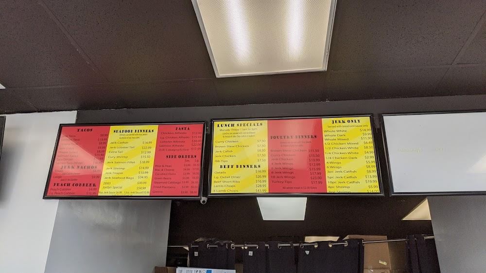 Caribbean Jerk Palace Menu image 1
