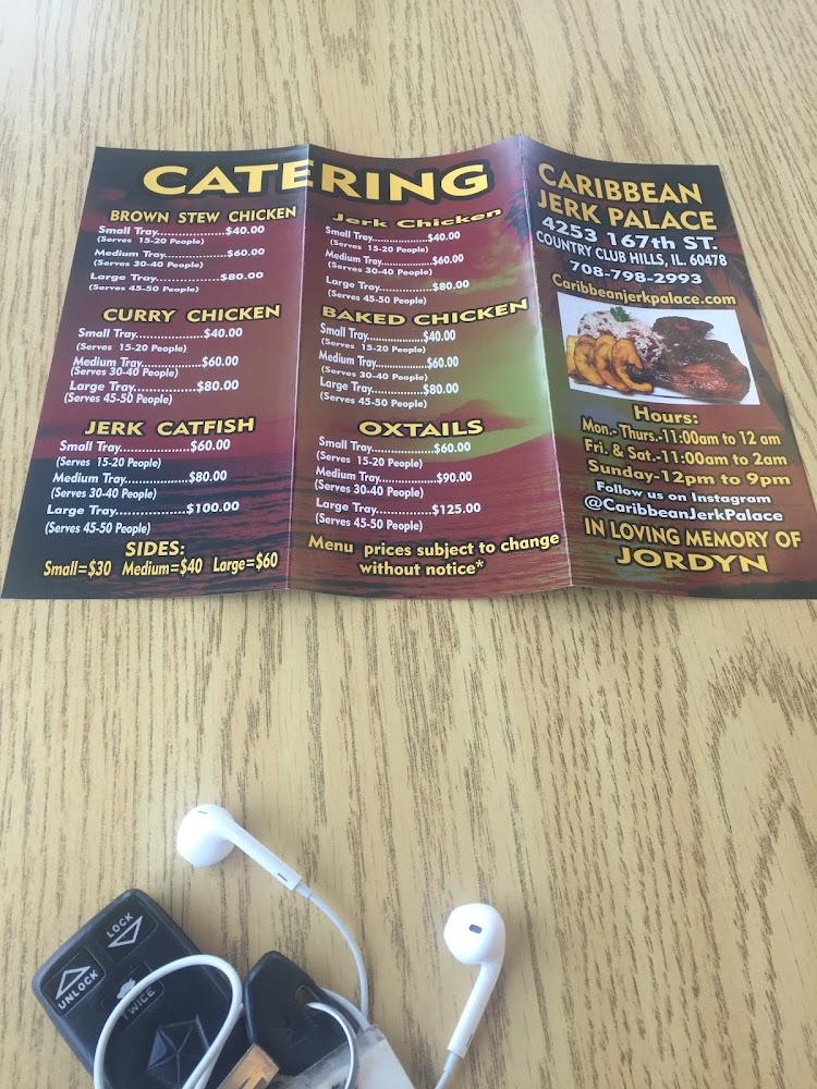 Caribbean Jerk Palace Menu image 3